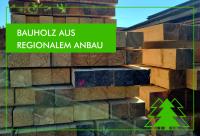 Bauholz auf Lager im Sägewerk Lückenmühle