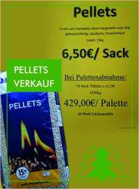 Pellets im Sack aus Lückenmühle 